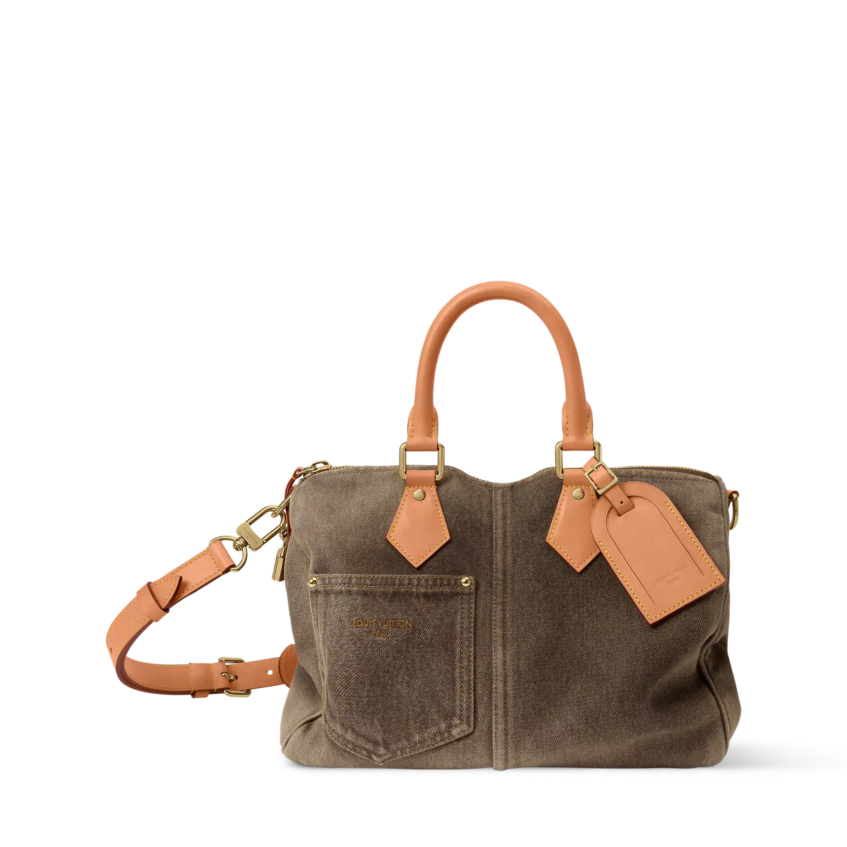 Men's Speedy 30 Bandoulière Bag Damoflage Indigo