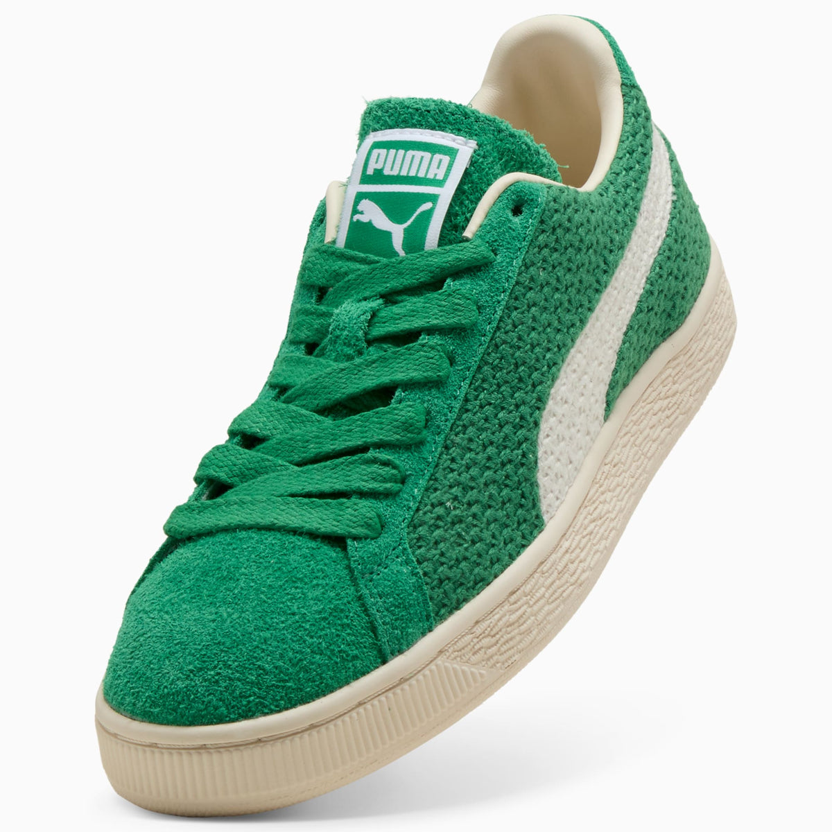 Suede Crochet Retro Sneakers