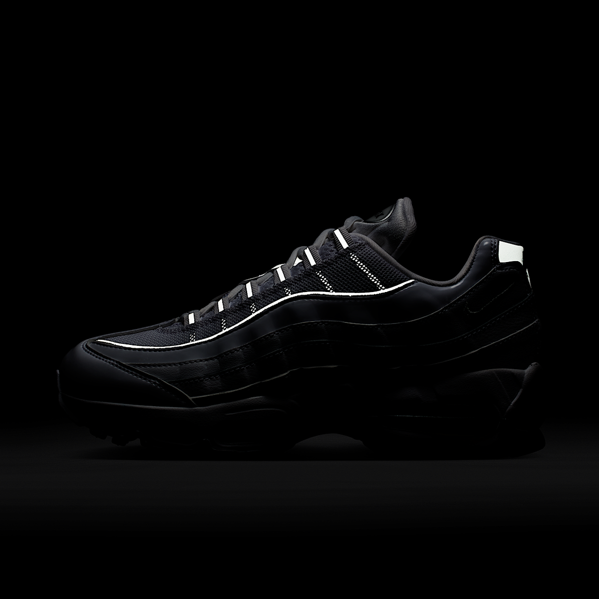 Air Max 95 Big Bubble Shoes with Reflective Accents