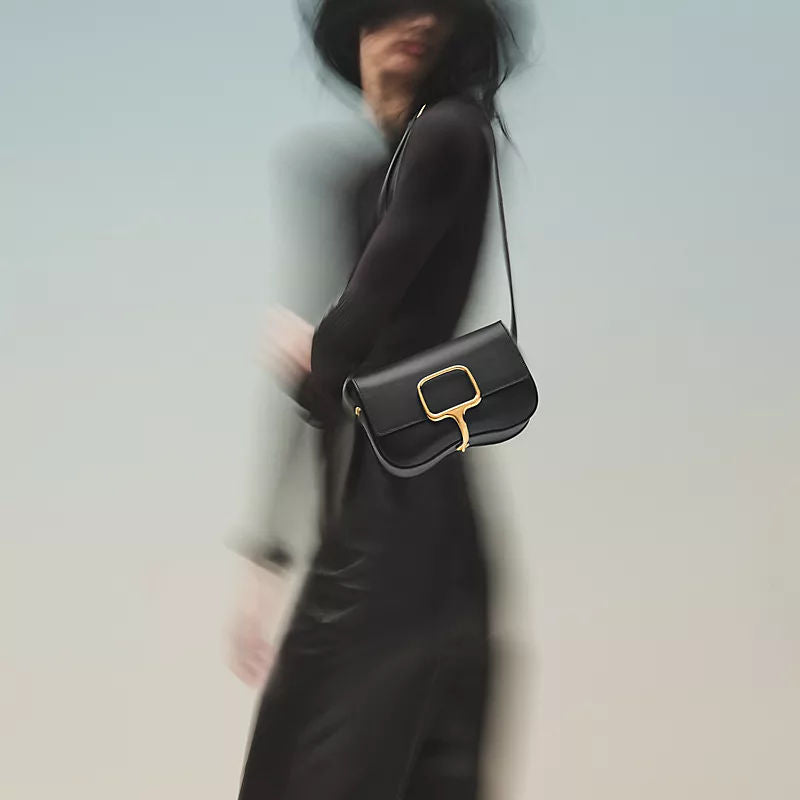 Women's Della Cavalleria Elan Bag With Epsom Calfskin And Palladium Plated Hardware