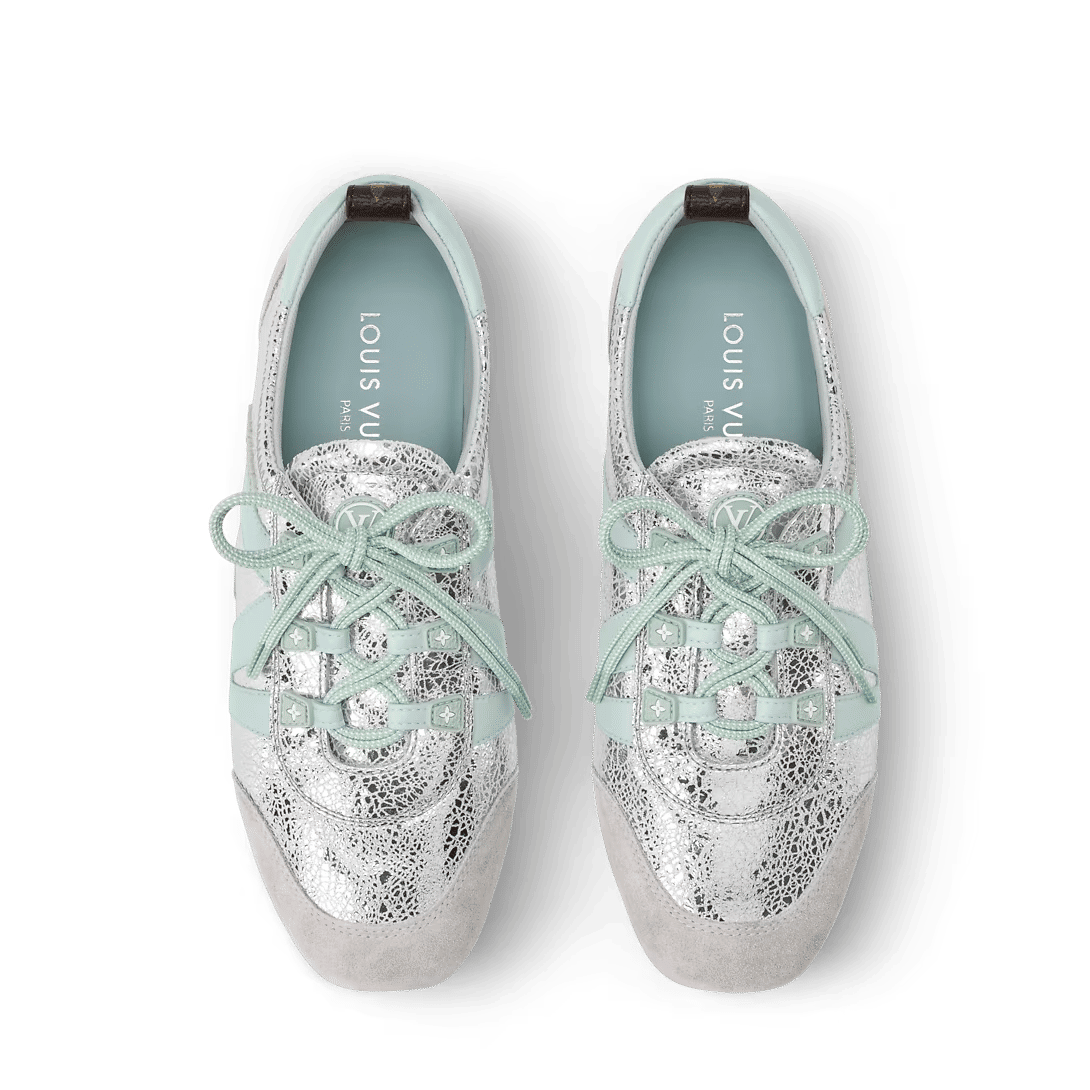 LV Sneakerina Silver Blue