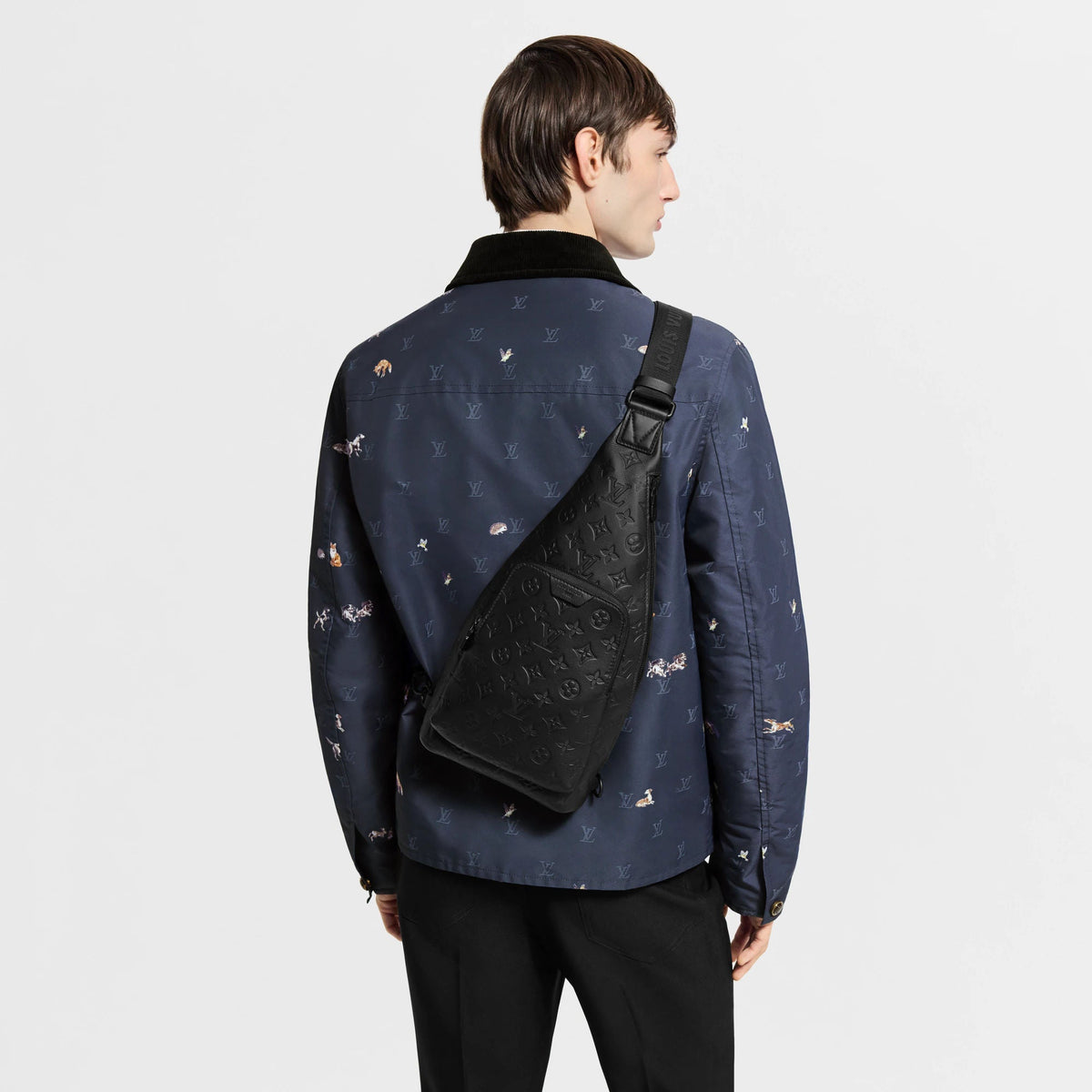 Men's Duo Slingbag Black