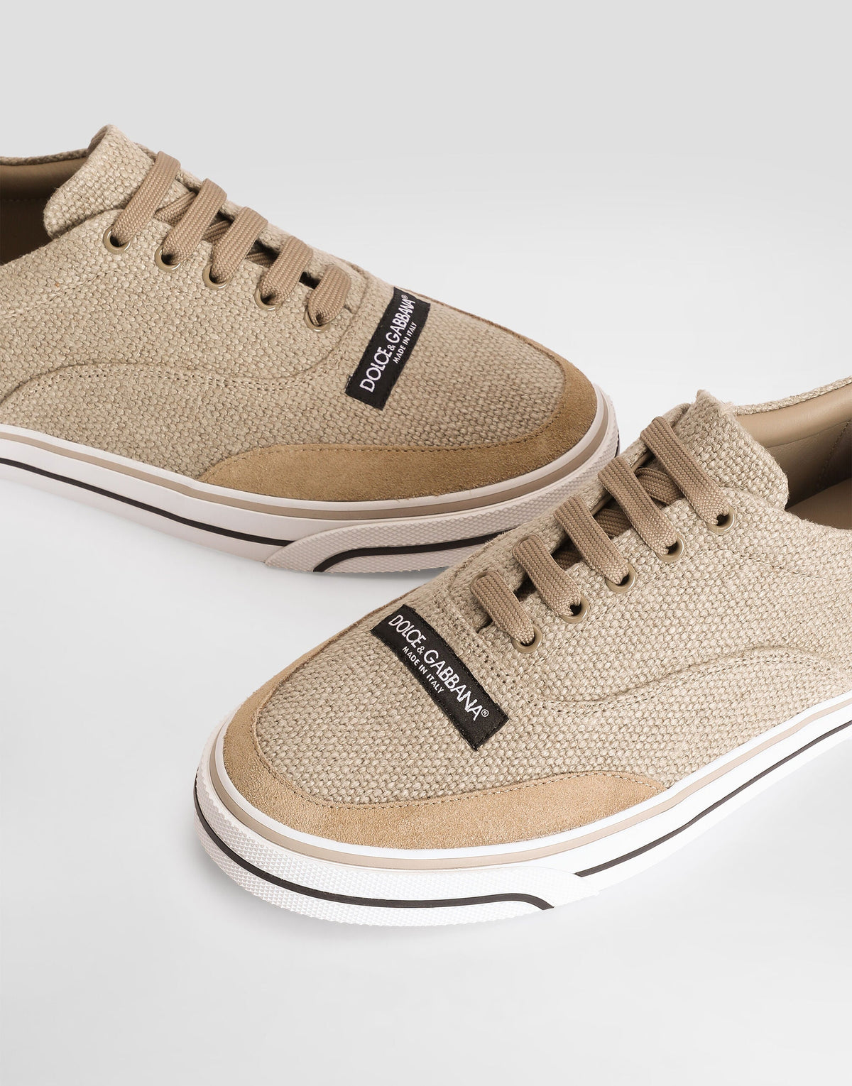 DG Sailing Linen Sneakers Multicolor