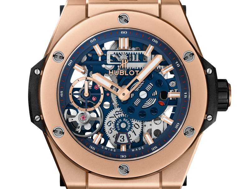 Hublot Big Bang Meca-10 King Gold Blue 45mm, Ref# 414.OI.5123.RX