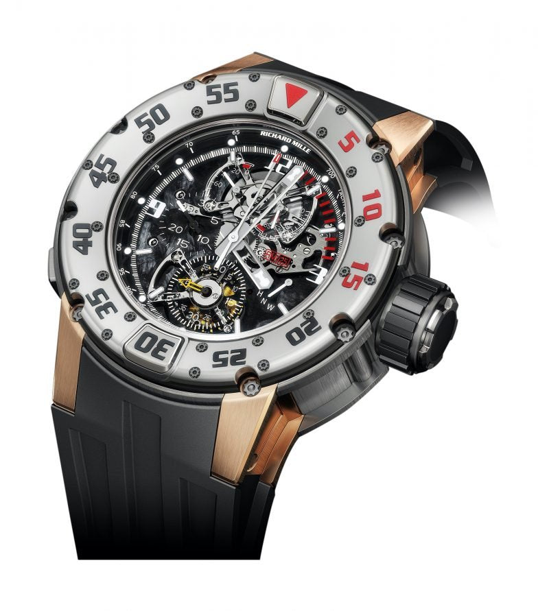 Richard Mille 025 Manual Winding Tourbillon Chronograph Diver's watch