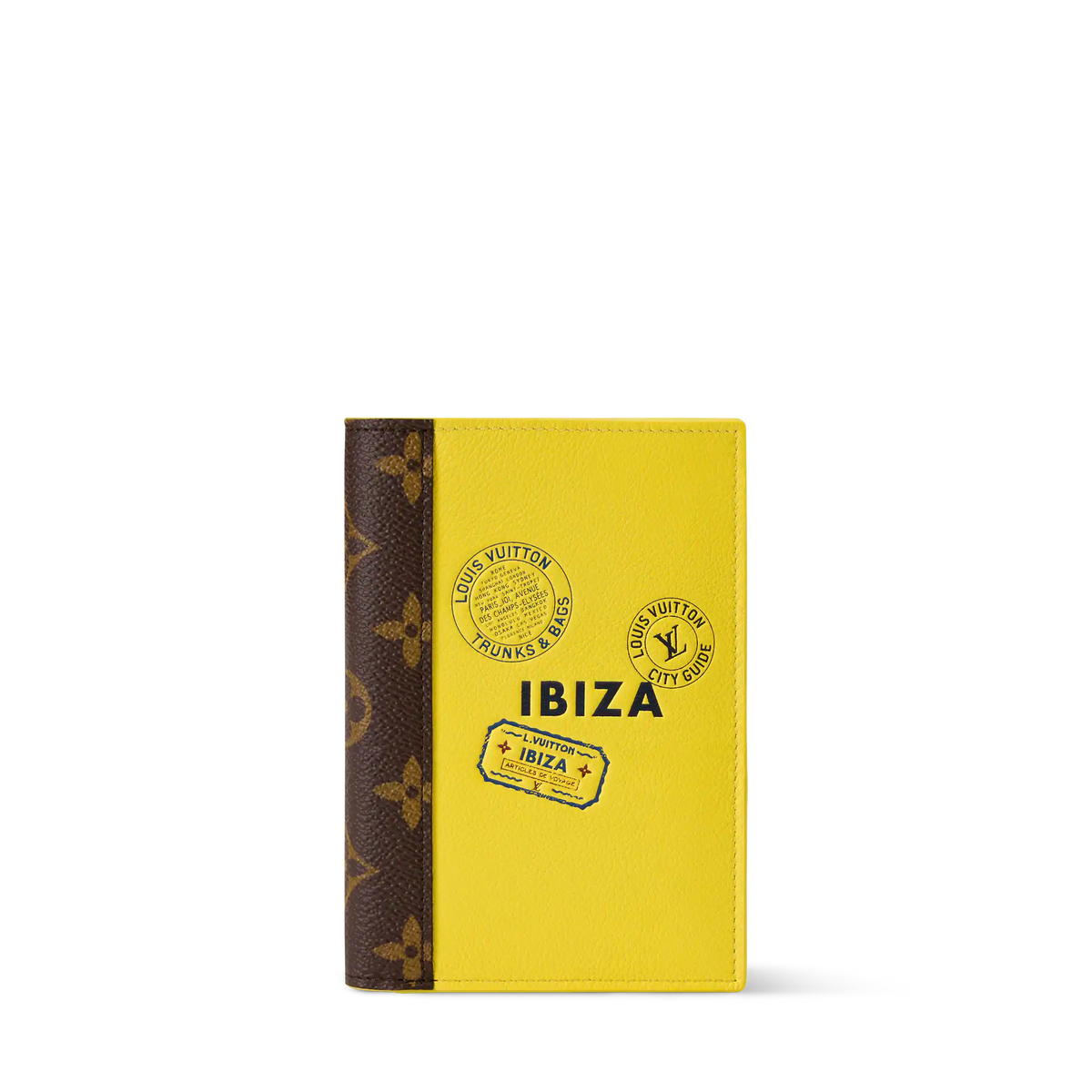 Women's Passport Cover City Guide Cowhide Leather Travel Wallet M29108