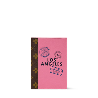 Women's Passport Cover City Guide Cowhide Leather Travel Wallet M28496