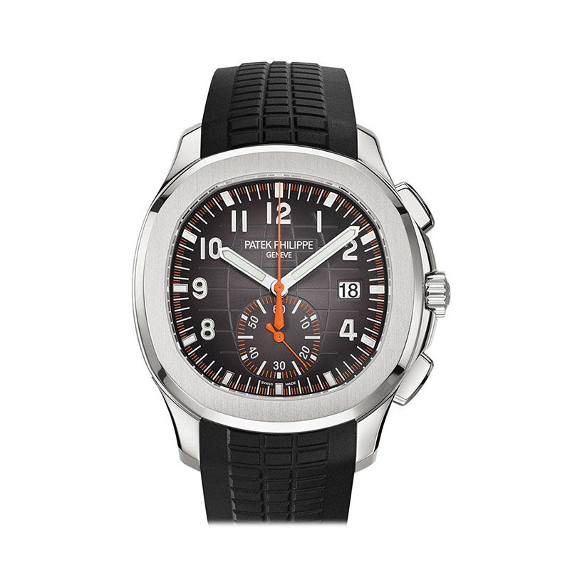Patek Philippe Aquanaut Black Dial Automatic Men's Chronograph Watch 5968A-001