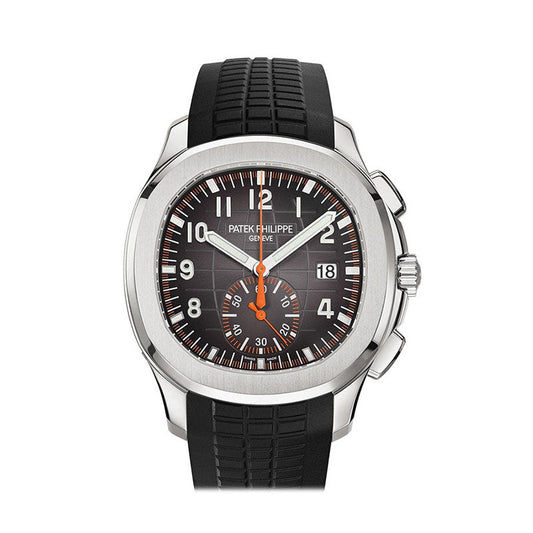 Patek Philippe Aquanaut Black Dial Automatic Men's Chronograph Watch 5968A-001