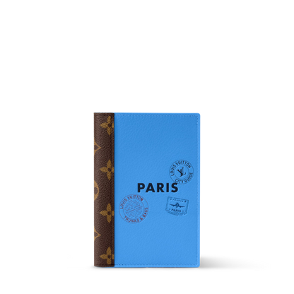 Women's Passport Cover City Guide Cowhide Leather Travel Wallet M28496