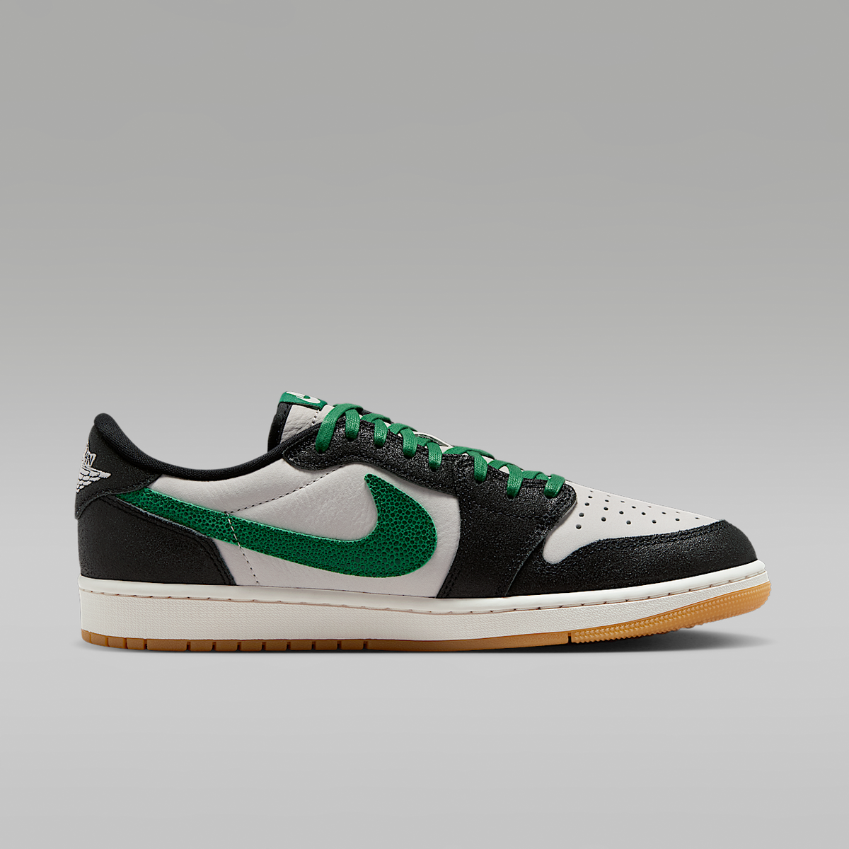 Air Jordan 1 Retro Low OG "Phantom and Pine Green" Shoes