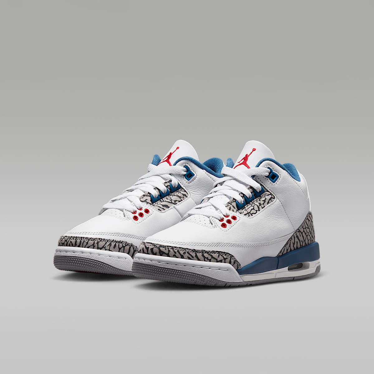 Jordan Air 3 Retro True Blue Big Kids' Shoes DM0967-104