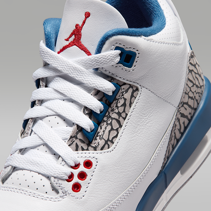 Jordan Air 3 Retro True Blue Big Kids' Shoes DM0967-104