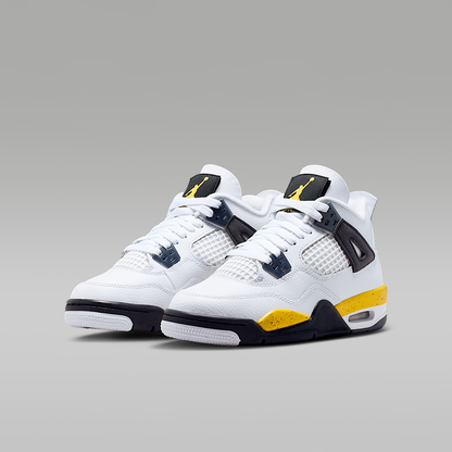 Jordan Air 4 Retro Tour Yellow Big Kids' Shoes 408452-102