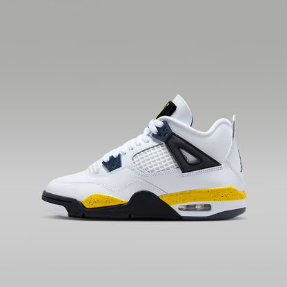 Jordan Air 4 Retro Tour Yellow Big Kids' Shoes 408452-102