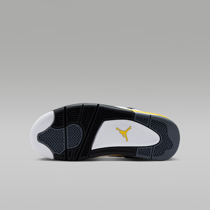 Jordan Air 4 Retro Tour Yellow Big Kids' Shoes 408452-102