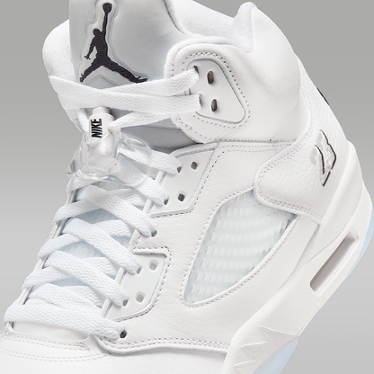 Air 5 Retro OG "White Metallic" Shoes