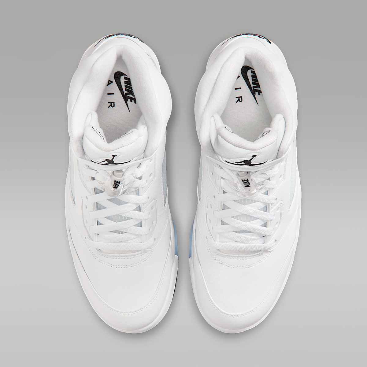 Air 5 Retro OG "White Metallic" Shoes