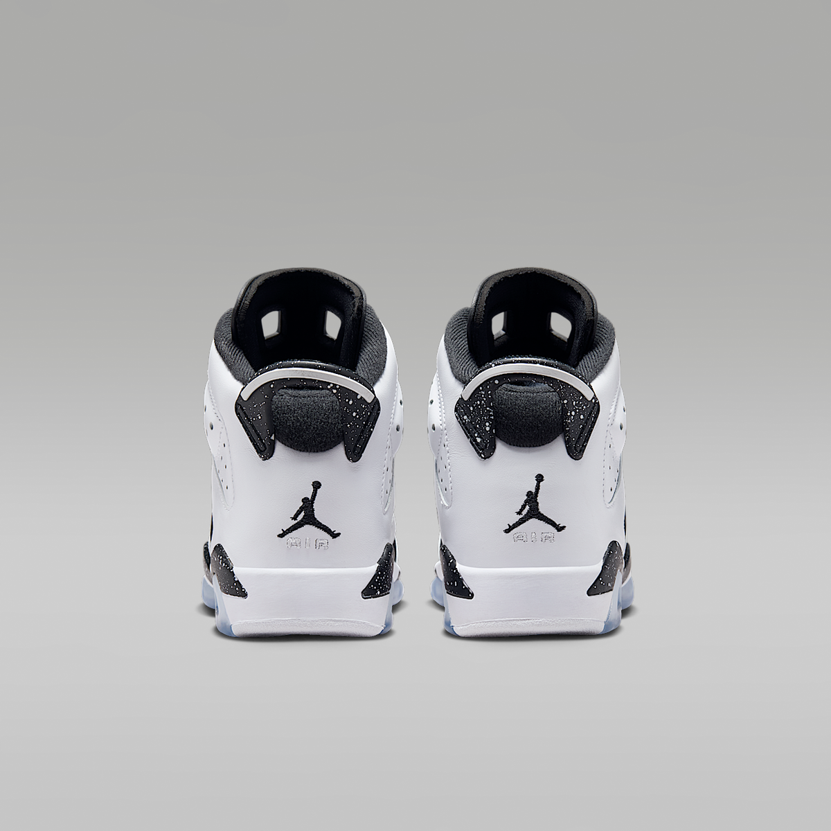 Jordan Air 6 Retro Big Kids' Shoes White/Black 384665-108