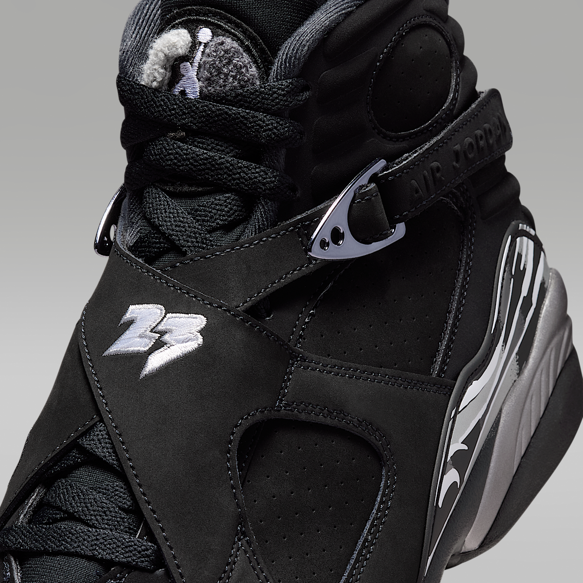 Jordan Air 8 Retro Chrome Men's Shoes 305381-007