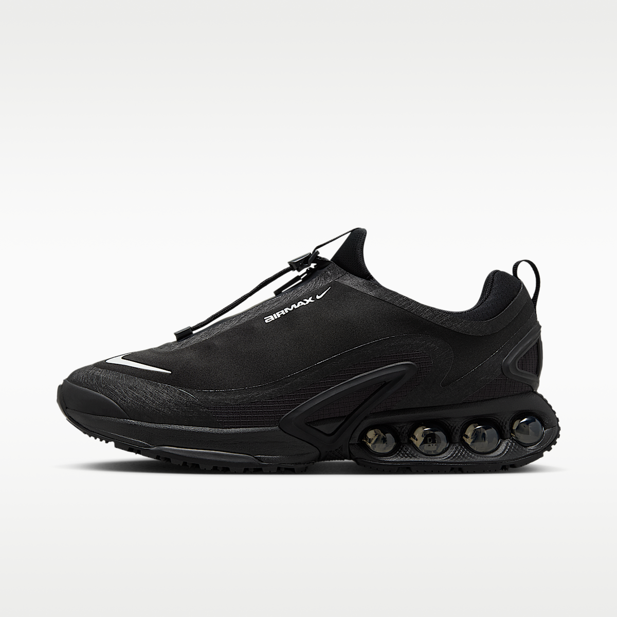 Air Max Dn Roam Men's Shoes Water-Repellent Black/Metallic Silver