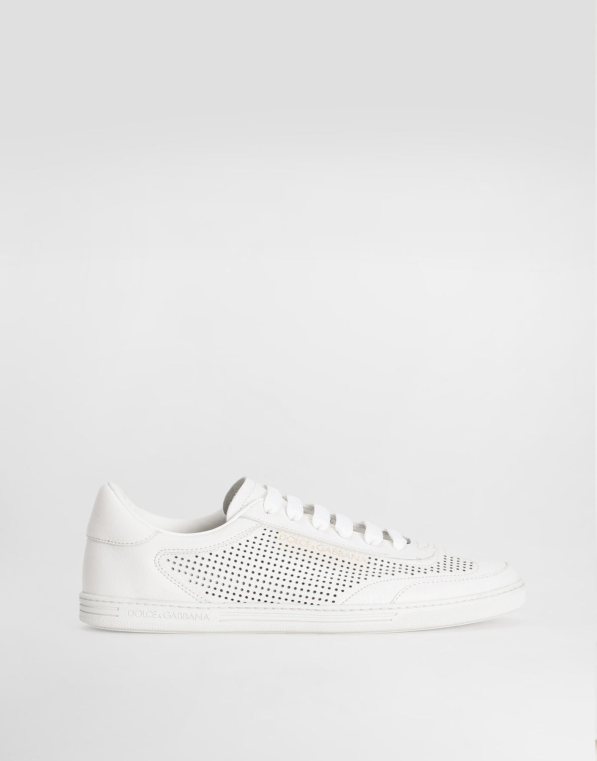 Saint Tropez Men's Perforated Calfskin Sneakers