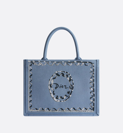 Medium Book Tote with Strap
