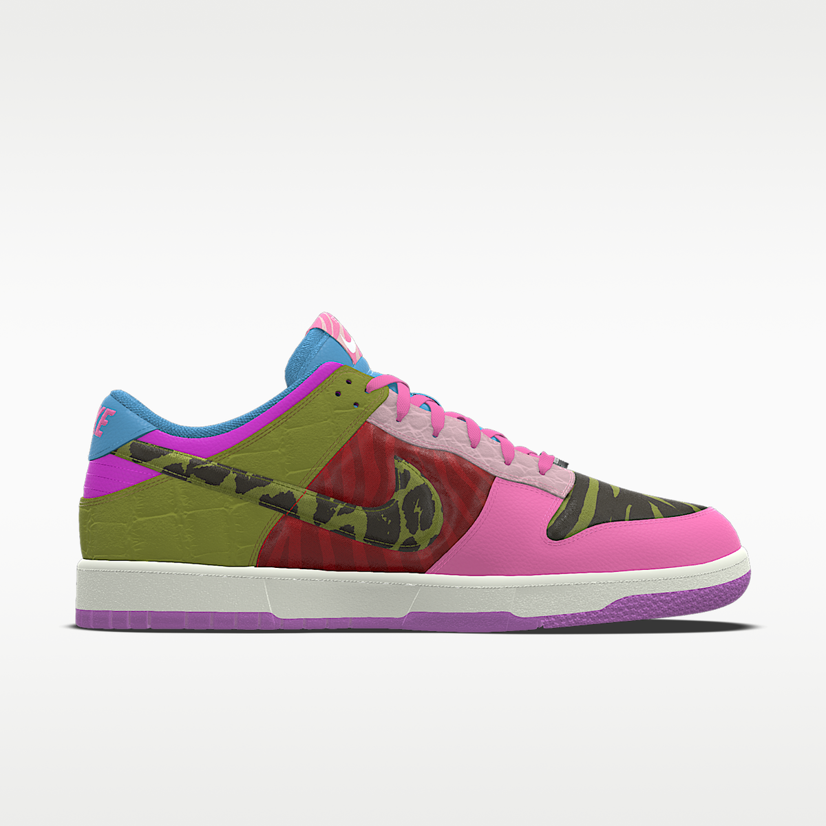 Nike Dunk Low Unlocked By Miles Chamley-Watson Custom Shoes FJ2253-901