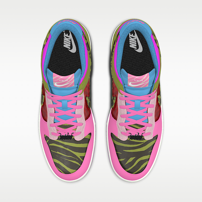 Nike Dunk Low Unlocked By Miles Chamley-Watson Custom Shoes FJ2253-901