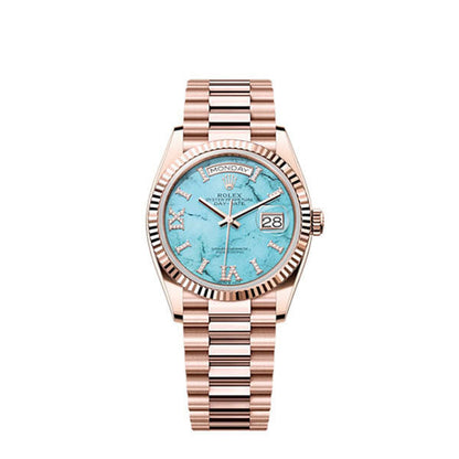 Day-Date 36, 18k Everose Gold with Diamond-set, 36mm, Ref# 128235-0064