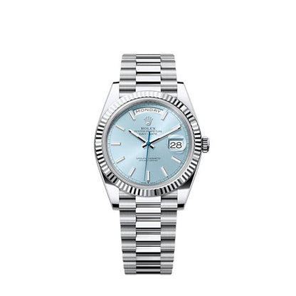 Day-Date 40, Platinum, 40mm, Ref# 228236-0018