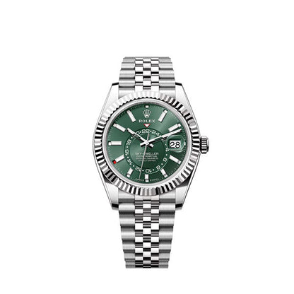 Sky-Dweller Green Dial Automatic 42mm Men's Watch 336934-0001