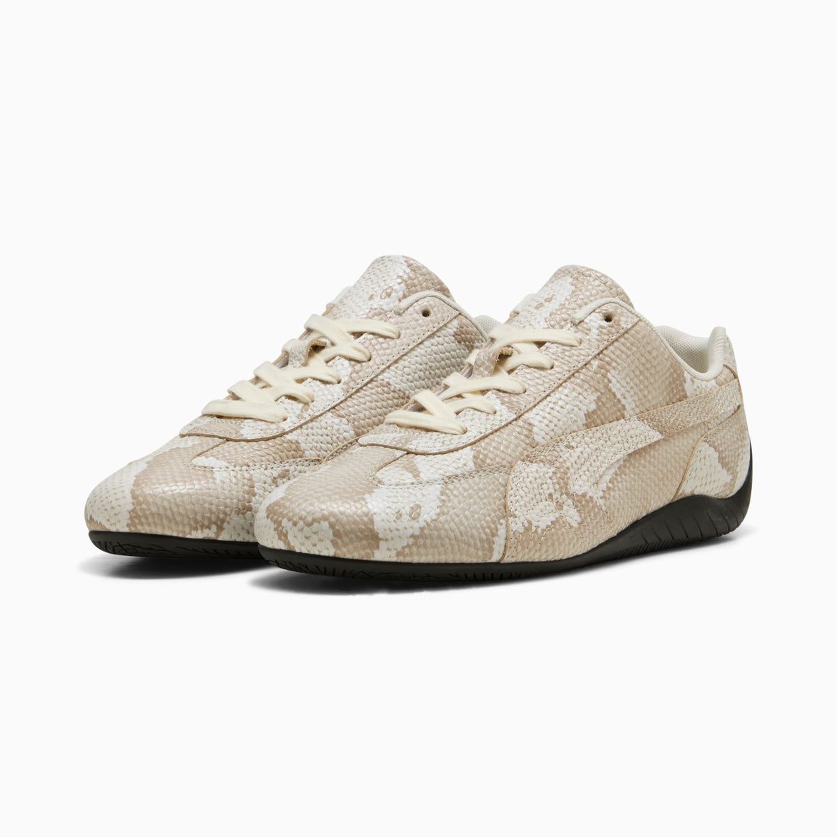 Speedcat Snake Print Retro Sneakers