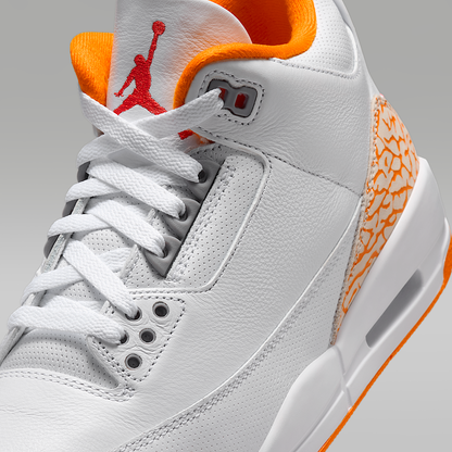 Air 3 Retro "White and Orange Peel" Shoes