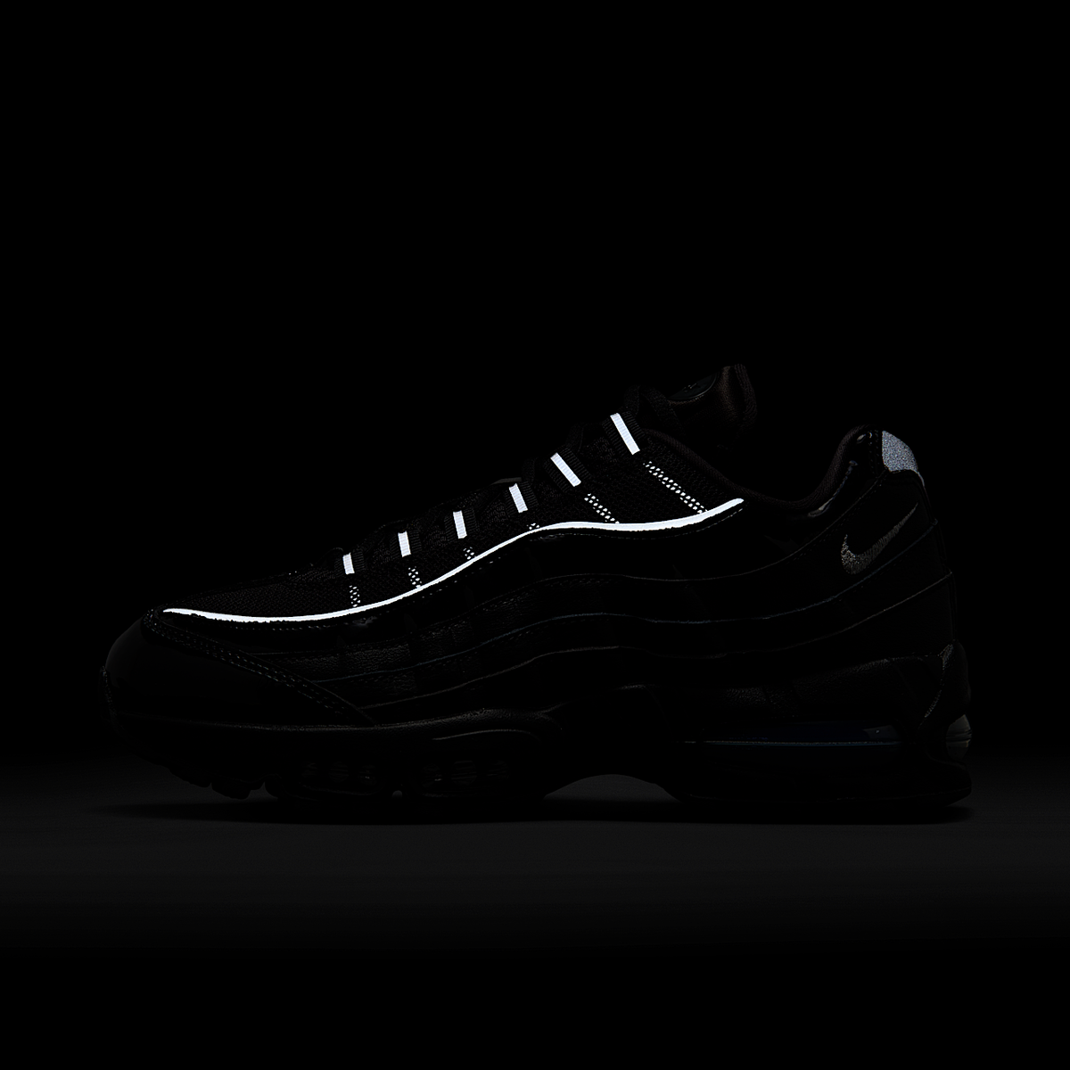 Air Max 95 Big Bubble Shoes with Reflective Accents