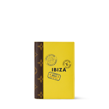 Women's Passport Cover City Guide Cowhide Leather Travel Wallet M29103