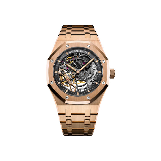 Audemars Piguet Royal Oak DOUBLE BALANCE WHEEL OPENWORKED Ref# 15407OR.OO.1220OR.01