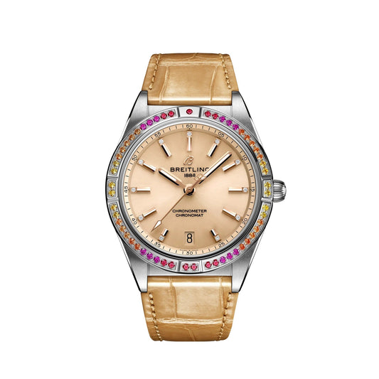 BT Chronomat Automatic 36 South SEA Stainless Steel (Gem-set) Ref# A10380611A1P1