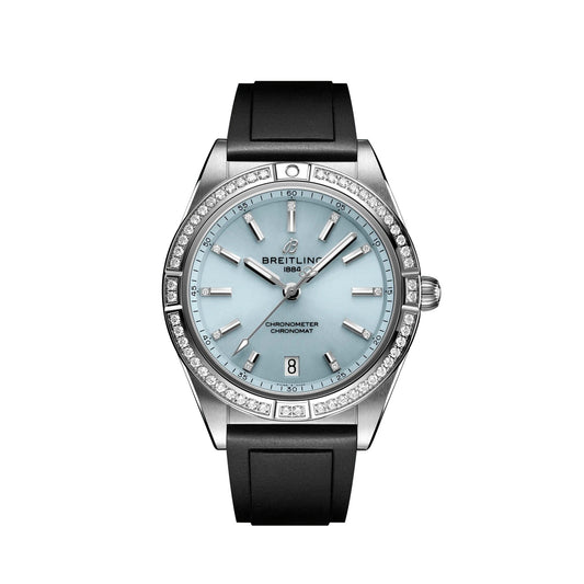 BT Chronomat Automatic 36 Stainless Steel & 18k Grey Gold (Gem-set) Ref# G10380591C1S1