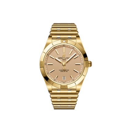 Breitling Chronomat Automatic 36 Victoria Beckham, 18k Yellow Gold, Ref# K103801A1A1K1, Unworn 2024