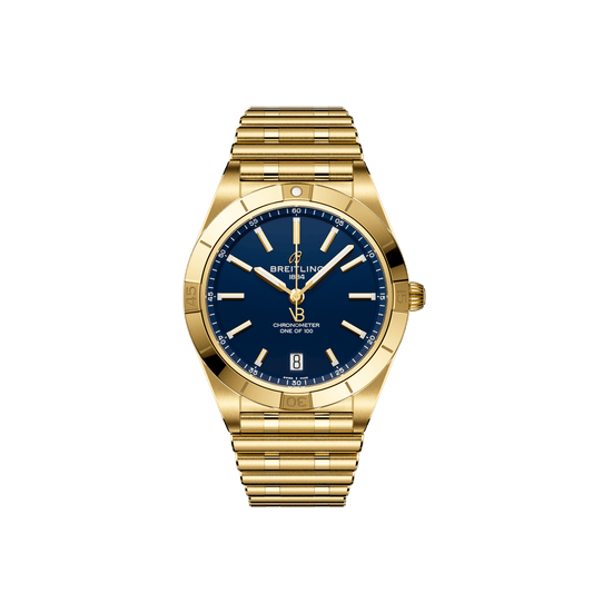 BT Chronomat Automatic 36 Victoria Beckham, 18k Yellow Gold, Ref# K103801A1C1K1, Unworn 2024