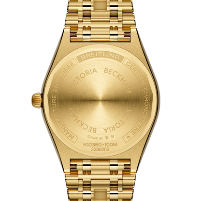 Breitling Chronomat Automatic 36 Victoria Beckham, 18k Yellow Gold, Ref# K103801A1L1K1, Unworn 2024