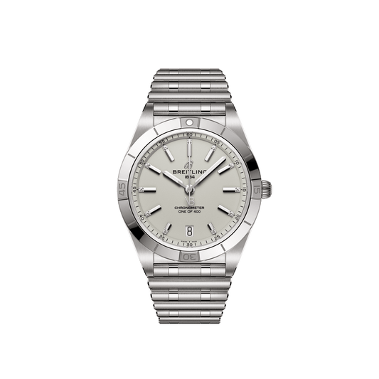 BT Chronomat Automatic 36 Victoria Beckham, Stainless steel and Diamonds, Ref# A103801A1G1A1, Unworn 2024