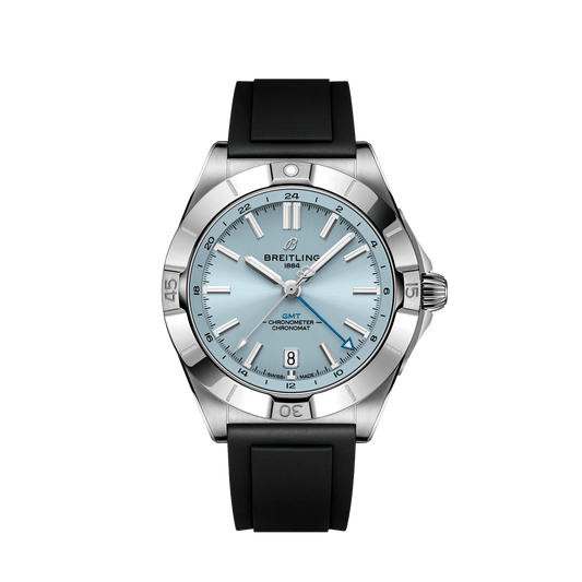 BT Chronomat Automatic GMT 40, Stainless steel and Platinum, Ref# P32398101C1S1, Unworn 2024