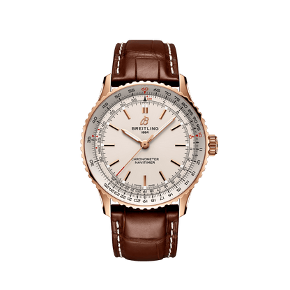 Breitling Navitimer Automatic 41, Small-scale traceable 18k Red Gold, Ref# R17329F41G1P1, Unworn 2024