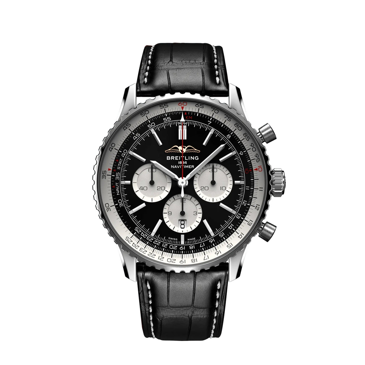 Breitling Navitimer B01 Chronograph 46 Stainless Steel Ref# AB0137211B1P1