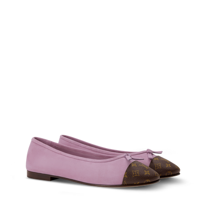 Women's Darling Ballerina Rose Antique Monogram Canvas Lambskin 1AJLSH