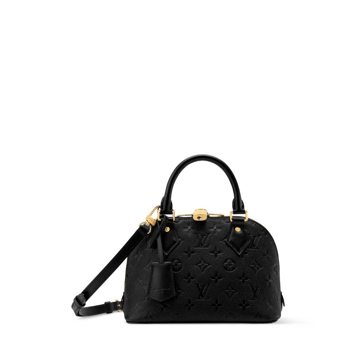 Women's Alma BB Monogram Empreinte Leather Handbag M26409
