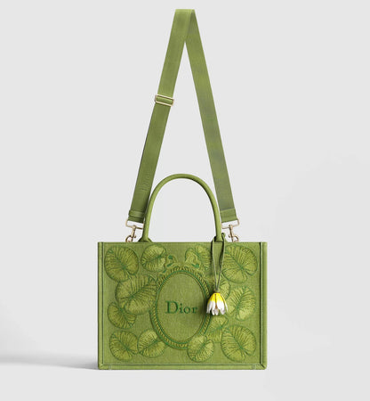 Medium Book Tote with Strap