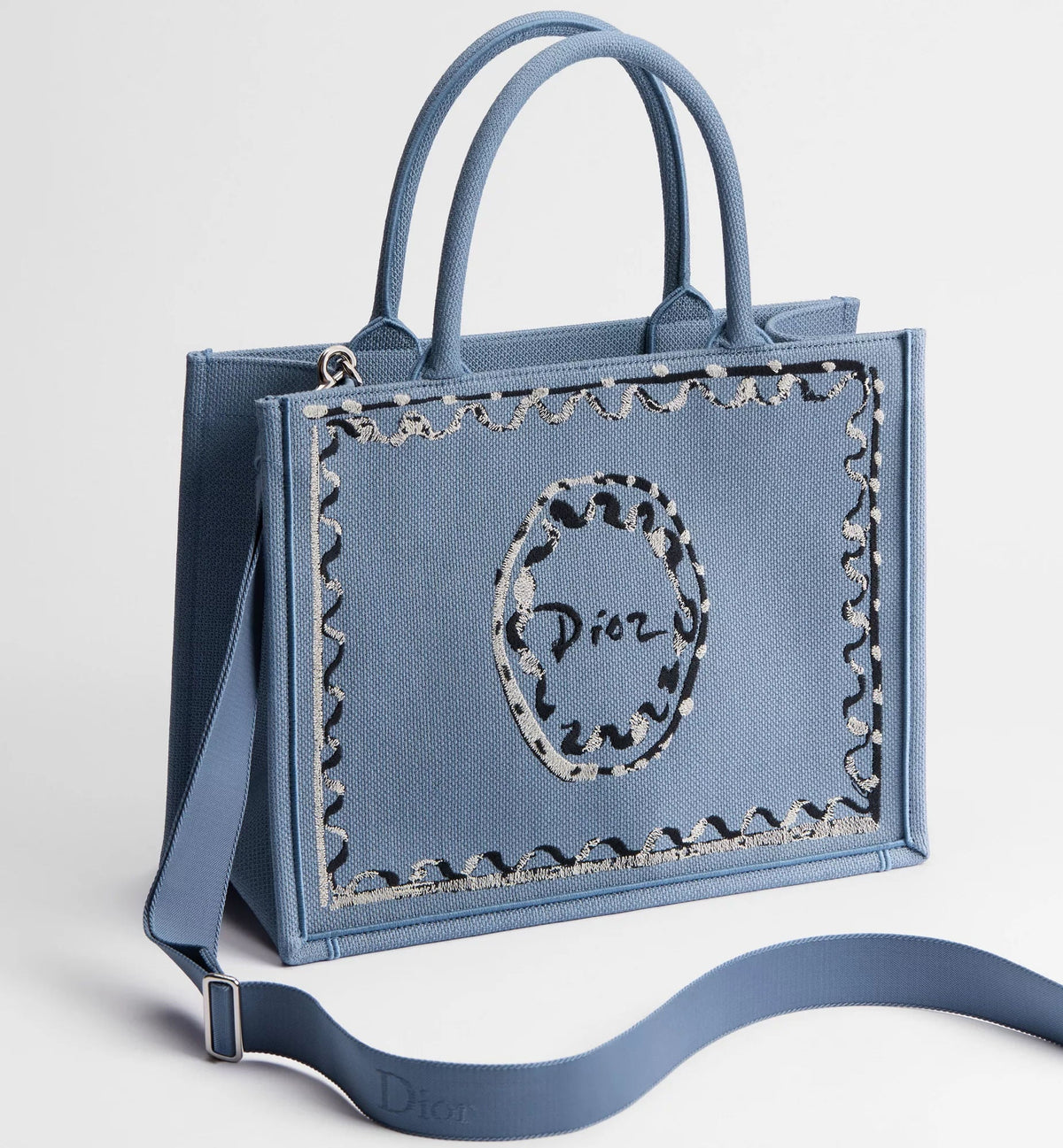 Medium Book Tote with Strap